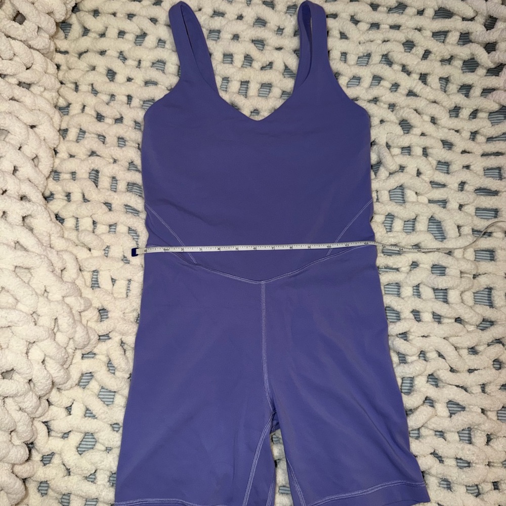 Lululemon Purple 6” Align Bodysuit